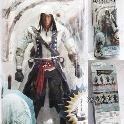 Figura Videojuegos Assassins Creed, Bonita Apariencia, practico, Hermoso material Plástico, Color Blanco/Azul/Negro, Estado Nuevo