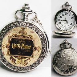 Reloj Libros Harry Potter Ecuador Comprar Venden, Bonita Apariencia, practica, Hermoso material bronce Color plateado Estado nuevo