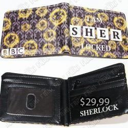 Billetera Series Sherlock V2 Ecuador Comprar Venden, Bonita Apariencia perfecta para los fans de la serie, practica, Hermoso material de cuerina Color negro Estado nuevo