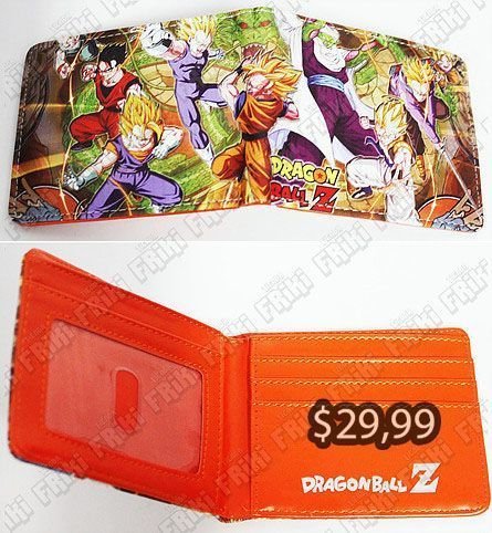 Billetera Anime Dragon Ball Ecuador Comprar Venden, Bonita Apariencia perfecta para los fans de la serie, practica, Hermoso material de cuerina Color como en la foto Estado nuevo