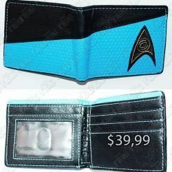 Billetera Series Star Trek Ecuador Comprar Venden, Bonita Apariencia perfecta para los fans de la serie, practica, Hermoso material de cuerina Color azul Estado nuevo