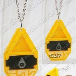 Collar Anime Digimon Ecuador Comprar Venden, Bonita Apariencia, practica, Hermoso material de bronce niquelado Color amarillo Estado nuevo