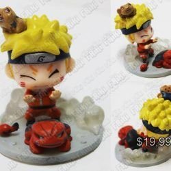 Figura Anime Naruto Naruto con sapito en cabeza Ecuador Comprar Venden, Bonita Apariencia perfecta para coleccionistas y fans de la serie, practica, Hermoso material de plástico Color como en la foto Estado nuevo