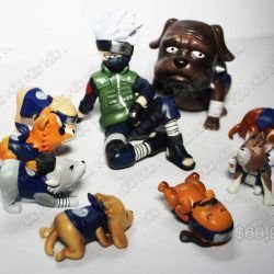 Figura Anime Naruto Kakashi con perros Ecuador Comprar Venden, Bonita Apariencia perfecta para coleccionistas y fans de la serie, practica, Hermoso material de plástico Color como en la foto Estado nuevo