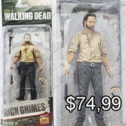 Figura Series The Walking Dead Rick Grimes Ecuador Comprar Venden, Bonita Apariencia perfecta para coleccionistas y fans de la serie, practica, Hermoso material de plástico Color como en la foto Estado nuevo