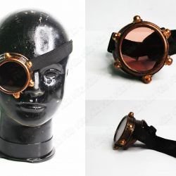 Goggles Steampunk Monóculo Ecuador Comprar Venden, Bonita Apariencia de bronce, practica, Hermoso material plástico Color bronce Estado nuevo