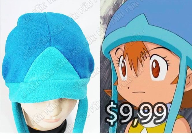 Gorro Anime Digimon Ecuador Comprar Venden, Bonita Apariencia perfecto para los fans, practica, Hermoso material de lana Color azul Estado nuevo
