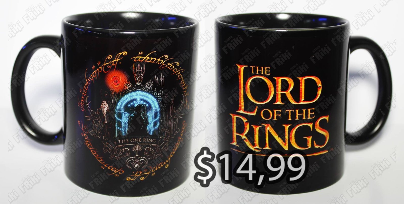 Jarro Libros Lord of the Rings Logo Ecuador Comprar Venden, Bonita Apariencia divertido de usar, práctica, Hermoso material de cerámica Color negro Estado Nuevo