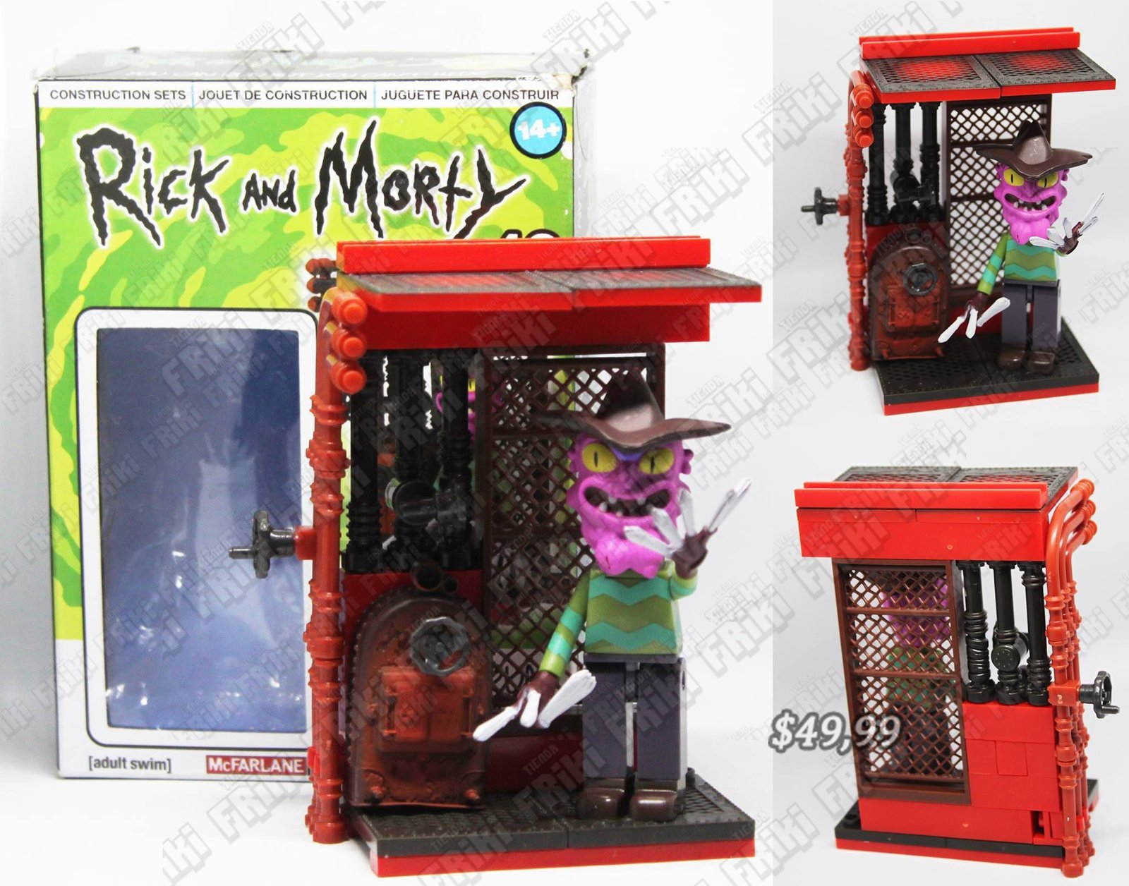 Lego Series Rick y Morty "Scary Terry" Ecuador Comprar Venden, Bonita Apariencia perfecta para coleccionistas y fans de la serie, practica, Hermoso material de plástico Color como en la foto Estado nuevo