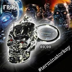 Llavero Película Terminator Skull Ecuador Comprar Venden, Bonita Apariencia ideal para los fans, practica, Hermoso material plástico Color plateado Estado nuevo