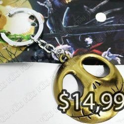 Llavero Película Pesadilla antes de Navidad Jack Ecuador Comprar Venden, Bonita Apariencia perfecta para los fans, practica, Hermoso material bronce niquelado Color dorado Estado nuevo