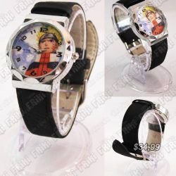 Reloj de pulsera Anime Naruto Ecuador Comprar Venden, Bonita Apariencia perfecto para fans de la serie, practica, Hermoso material de acero inoxidable Color negro y blanco Estado nuevo