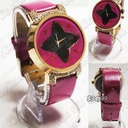 Reloj de pulsera Anime Naruto Rosa Ecuador Comprar Venden, Bonita Apariencia perfecto para fans de la serie, practica, Hermoso material de acero inoxidable Color rosa Estado nuevo
