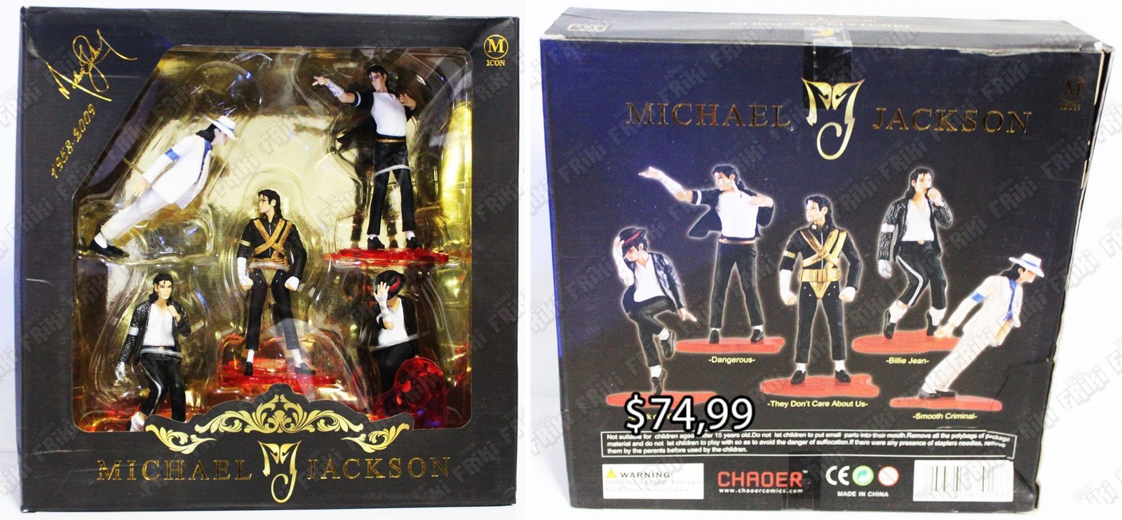 Set de Figuras Música Pop Michael Jackson Ecuador Comprar Venden, Bonita Apariencia ideal para los fans, practica, Hermoso material plástico Color como en la imagen Estado nuevo