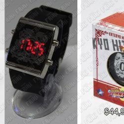 Reloj de pulsera Anime Katekyo Hitman Reborn Ecuador Comprar Venden, Bonita Apariencia ideal para los fans, practica, Hermoso material de acero inoxidable Color negro Estado nuevo