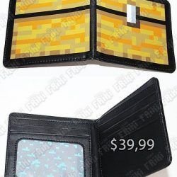 Billetera Videojuego Minecraft Cofre Ecuador Comprar Venden, Bonita Apariencia ideal para los fans, practica, Hermoso material de cuerina Color como en la imagen Estado nuevo