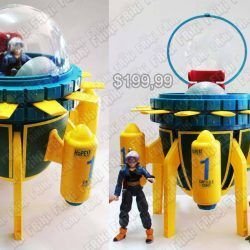 Figura Anime Dragon Ball Trunks y Nave Capsule Corp Ecuador Comprar Venden, Bonita Apariencia perfecta para coleccionistas y fans de la serie, practica, Hermoso material de plástico Color como en la foto Estado nuevo