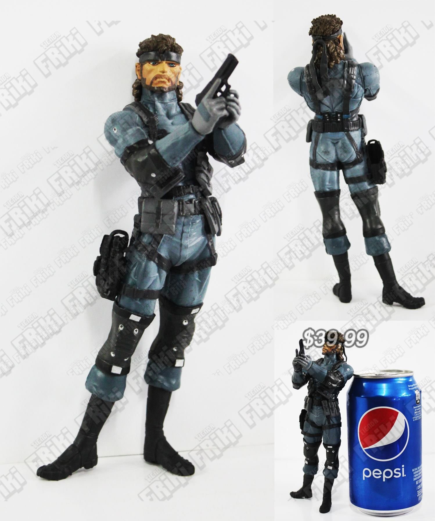 Figura Videojuego Metal Gear Solid Snake Ecuador Comprar Venden, Bonita Apariencia ideal para los fans, practica, Hermoso material plástico Color como en la imagen Estado nuevo