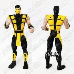 Figura Videojuego Mortal Kombat Scorpion Ecuador Comprar Venden, Bonita Apariencia ideal para los fans, practica, Hermoso material plástico Color amarillo Estado nuevo