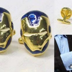 Gemelos Cómics Iron Man Ecuador Comprar Venden, Bonita Apariencia de mando de PS1, practica, Hermoso material de bronce niquelado Color dorado y azul Estado nuevo