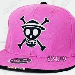 Gorra Anime One Piece Rosada Ecuador Comprar Venden, Bonita Apariencia perfecta para salir y demostrar tu apoyo a la serie, practica, Hermoso material de algodón y buckram Color rosa Estado nueva