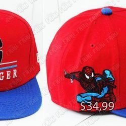 Gorra Cómics Spiderman Ecuador Comprar Venden, Bonita Apariencia perfecta para salir y demostrar tu apoyo a la serie, practica, Hermoso material de algodón y buckram Color roja y azul