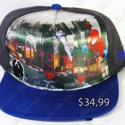 Gorra Cómics Spiderman Ecuador Comprar Venden, Bonita Apariencia perfecta para salir y demostrar tu apoyo a la serie, practica, Hermoso material de algodón y buckram Color azul y negro