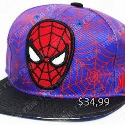 Gorra Cómics Spiderman Ecuador Comprar Venden, Bonita Apariencia perfecta para salir y demostrar tu apoyo a la serie, practica, Hermoso material de algodón y buckram Color morado