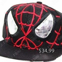 Gorra Cómics Spiderman Ecuador Comprar Venden, Bonita Apariencia perfecta para salir y demostrar tu apoyo a la serie, practica, Hermoso material de algodón y buckram Color negro