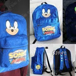 Mochila Videojuegos Sonic Sonic Ecuador Comprar Venden, Bonita Apariencia ideal para los fans, practica, Hermoso material de polipropileno Color azul Estado nuevo