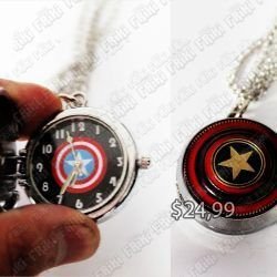 Reloj Cómics Capitán América Ecuador Comprar Venden, Bonita Apariencia perfecto para fans de la serie, practica, Hermoso material de bronce niquelado Color como en la foto Estado nuevo