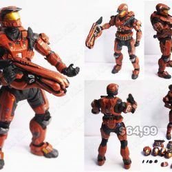 Figura Videojuegos Halo Spartan Rojo Ecuador Comprar Venden, Bonita Apariencia ideal para los fans, practica, Hermoso material plástico Color rojo Estado nuevo