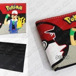 Billetera Videojuegos Pokémon Ash y Pikachu Ecuador Comprar Venden, Bonita Apariencia perfecta para los fans, practica, Hermoso material de cuerina Color como en la foto Estado nuevo