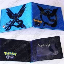 Billetera Videojuegos Pokemon Go Team Mystic Ecuador Comprar Venden, Bonita Apariencia perfecta para los fans, practica, Hermoso material de cuerina Color como en la foto Estado nuevo