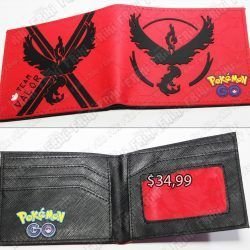 Billetera Videojuegos Pokemon Go Team Valor Ecuador Comprar Venden, Bonita Apariencia perfecta para los fans, practica, Hermoso material de cuerina Color como en la foto Estado nuevo