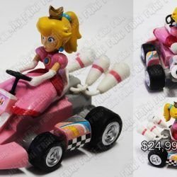 Figura Videojuegos Super Mario Bros. Peach Mario Kart Ecuador Comprar Venden, Bonita Apariencia ideal para los fans, practica, Hermoso material plástico Color como en la imagen Estado nuevo