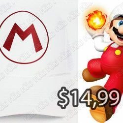 Gorra Videojuegos Super Mario Bros. Fire Mario Ecuador Comprar Venden, Bonita Apariencia ideal para los fans, practica, Hermoso material de algodón y buckram Color como en la imagen Estado nuevo