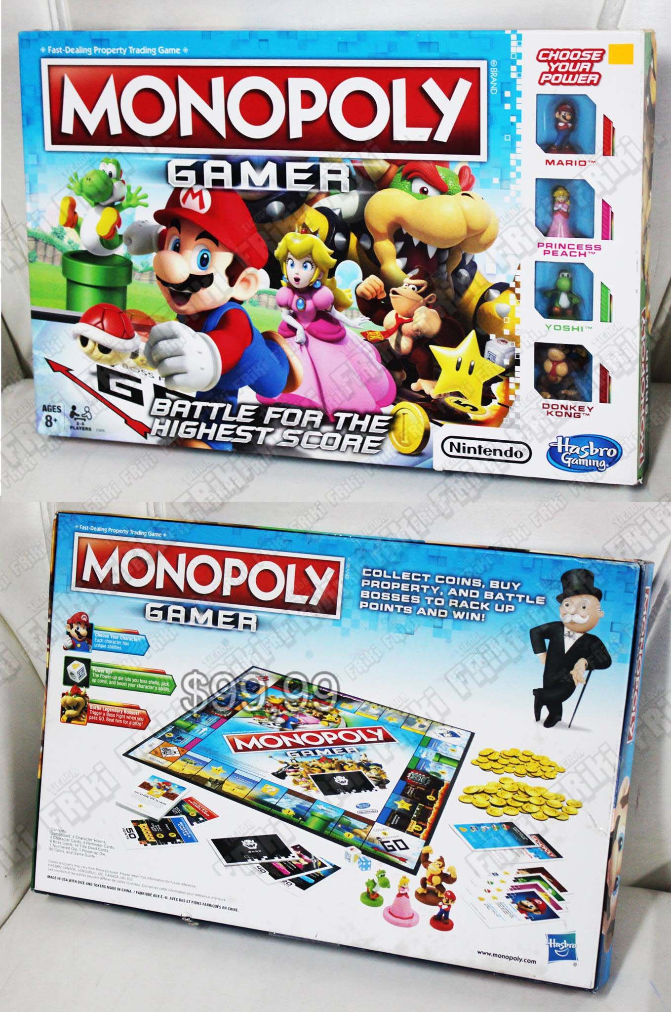 Monopoly Videojuegos Super Mario Bros. Gamer Ecuador Comprar Venden, Bonita Apariencia ideal para los fans, practica, Hermoso material de polipropileno Color como en la imagen Estado nuevo