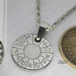 Collar Varios Signo Zodiacal - Capricornio Ecuador Comprar Venden, Bonita Apariencia perfecta para lucir, practica, Hermoso material de bronce niquelado Color como en la imagen Estado nuevo