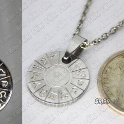 Collar Varios Signo Zodiacal - Acuario Ecuador Comprar Venden, Bonita Apariencia perfecta para lucir, practica, Hermoso material de bronce niquelado Color como en la imagen Estado nuevo