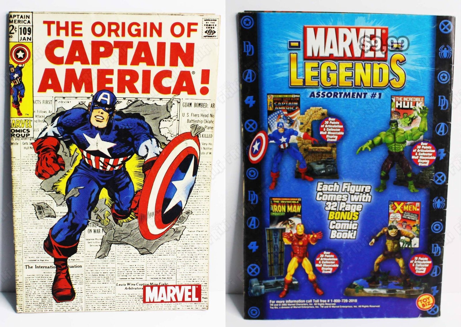 Cómics impresos Marvel Cómics The Origin of: Captain America Ecuador Comprar Venden, Bonita Apariencia ideal para los fans, practica, Hermoso material de papel Color como en la imagen Estado usado