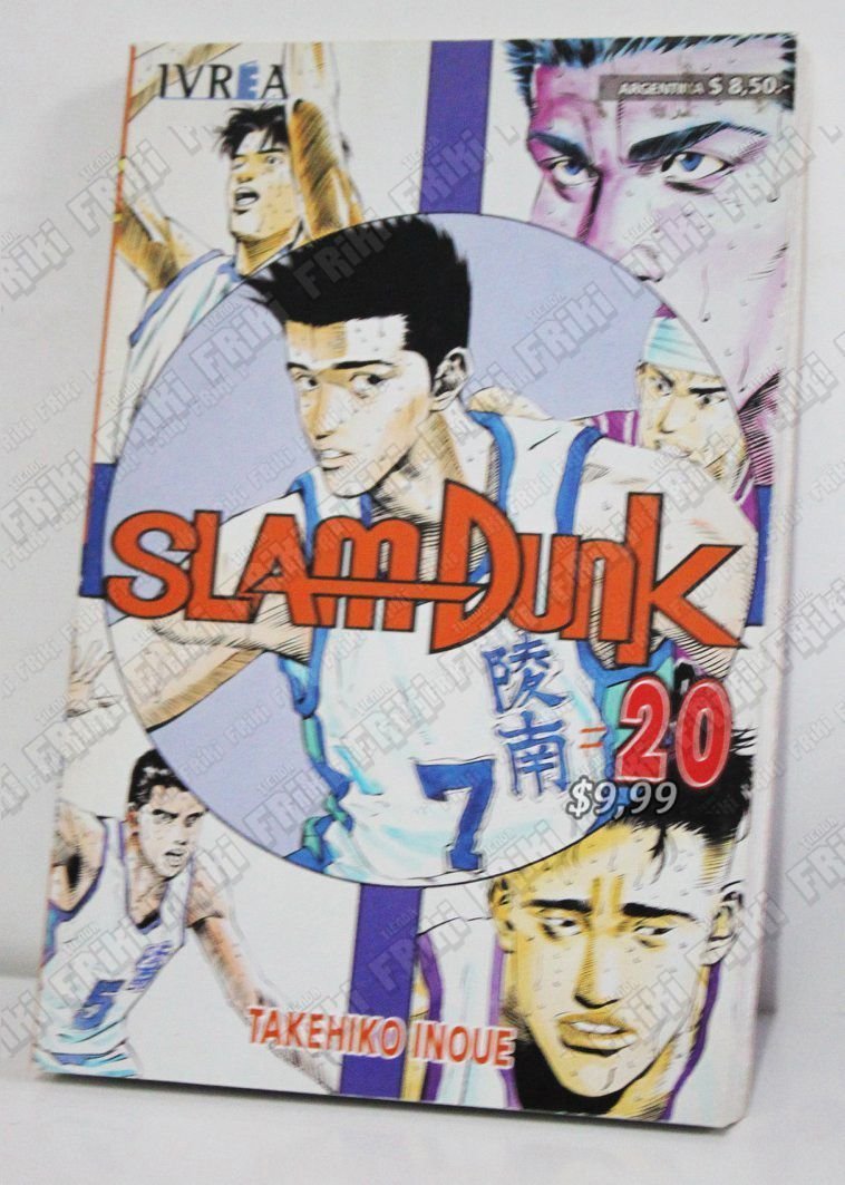 Comics impresos Manga Slam Dunk 20 Ecuador Comprar Venden, Bonita Apariencia ideal para los fans, practica, Hermoso material de papel Color como en la imagen Estado usado