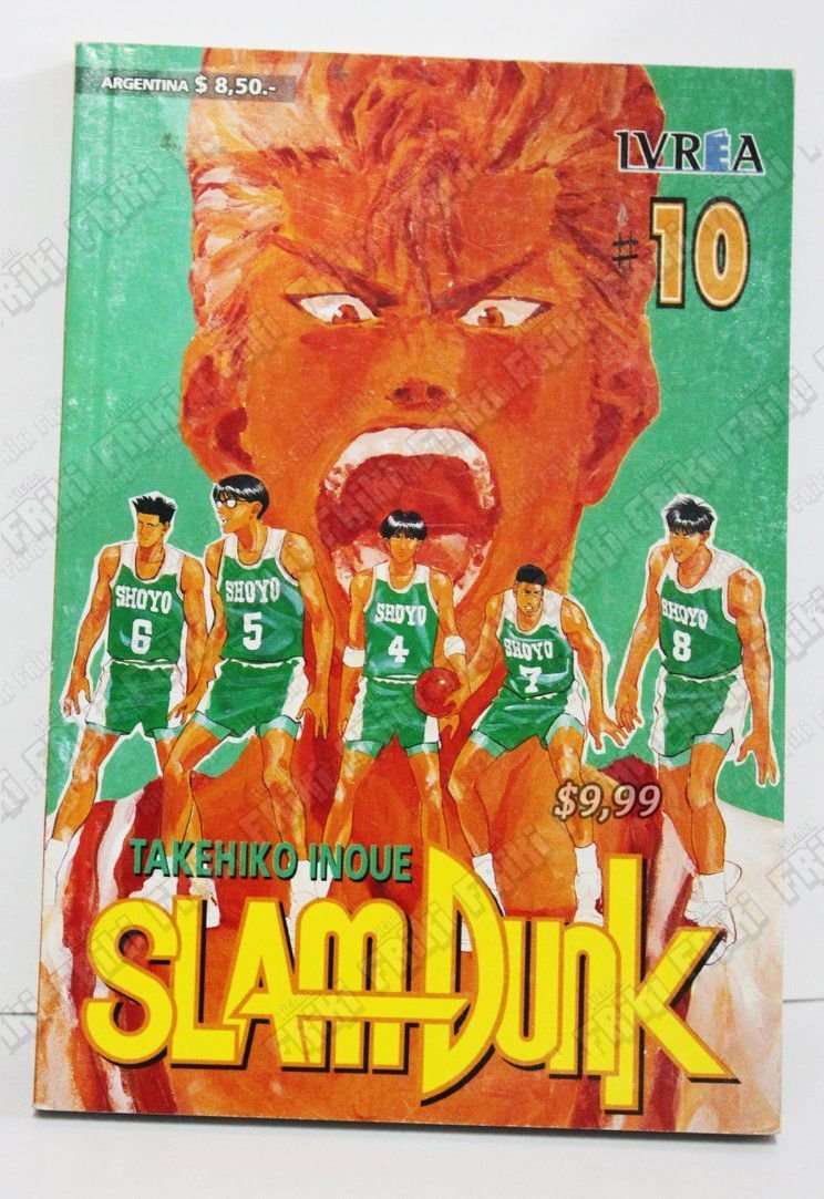 Comics impresos Manga Slam Dunk 10 Ecuador Comprar Venden, Bonita Apariencia ideal para los fans, practica, Hermoso material de papel Color como en la imagen Estado usado