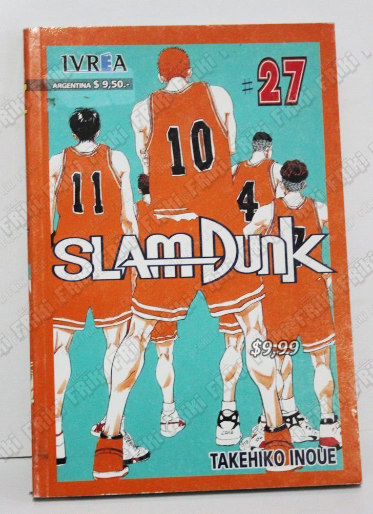 Comics impresos Manga Slam Dunk 27 Ecuador Comprar Venden, Bonita Apariencia ideal para los fans, practica, Hermoso material de papel Color como en la imagen Estado usado