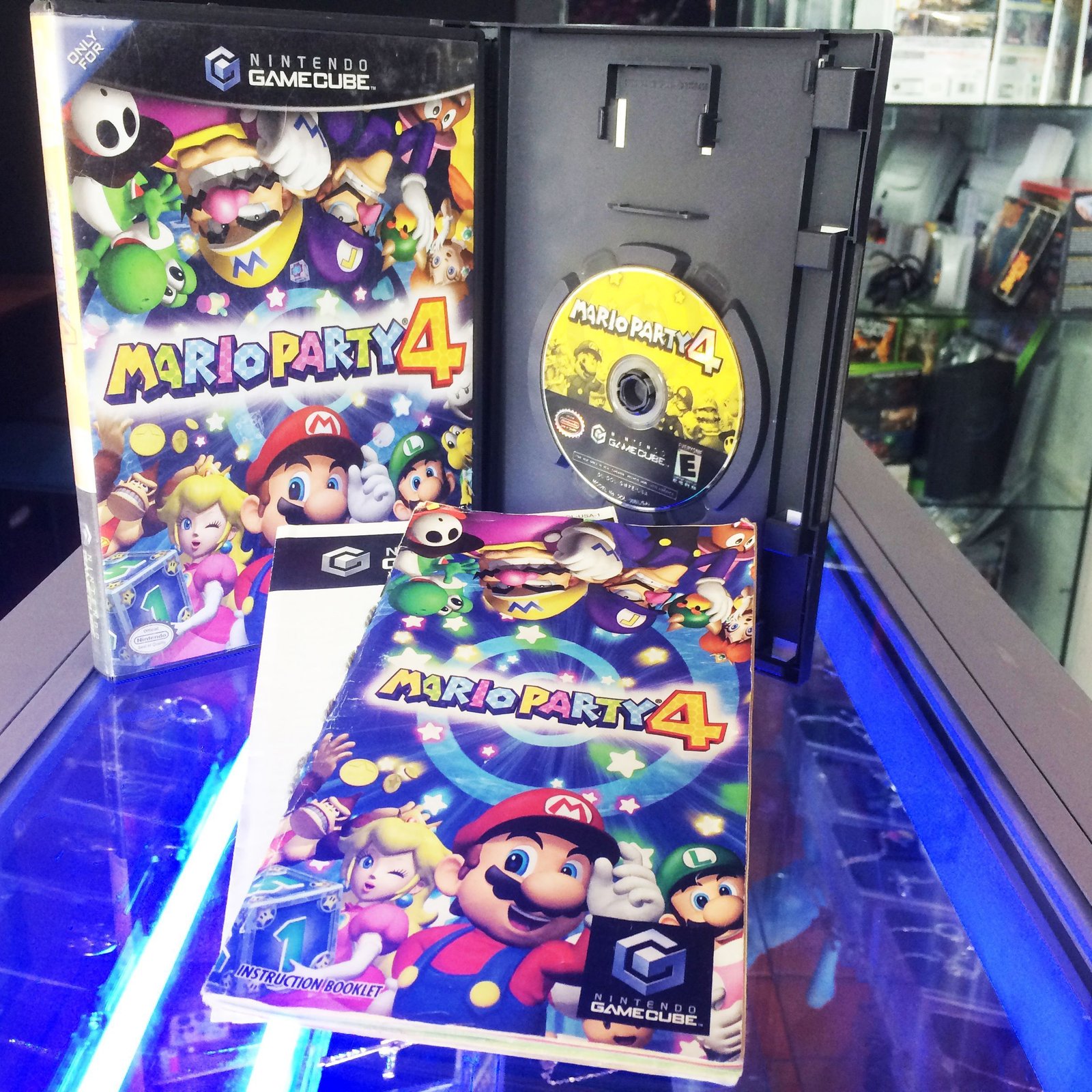 Videojuegos para consola GameCube Mario Party 4 Ecuador Comprar Venden, Bonita Apariencia ideal para los fans, practica, Hermoso material de papel Color como en la imagen Estado usado