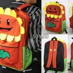 Videojuegos Plantas vs Zombies Plants vs. Zombies Gamer accesorio Mochila Girasol Girasol