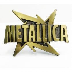 hebilla Rock musica accesorio Metallica lira musico tienda friki
