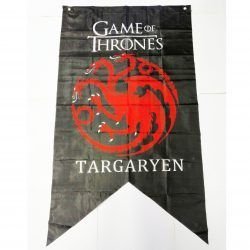 banderin Game of Thrones Series tv Decorativo House Targaryen juego de tronos seriéfilo tienda friki