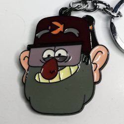 llavero Gravity Falls Series tv accesorio Stanley Pines Gravity Falls: Un Verano De Misterios seriéfilo tienda friki