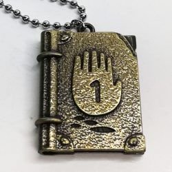 collar Gravity Falls Series tv bisuteria Diario 1 Gravity Falls: Un Verano De Misterios seriéfilo tienda friki